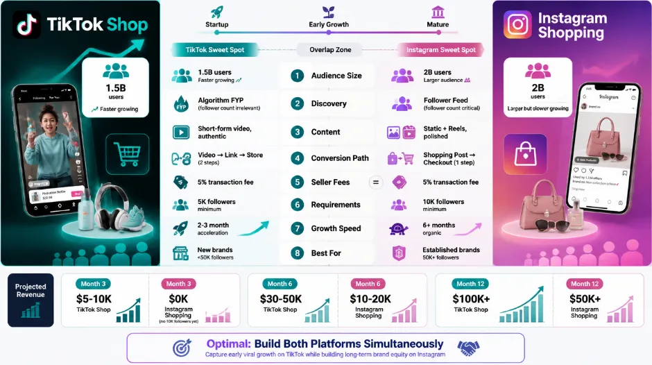 TikTok Shop vs Instagram Shopping: Where DTC Brands Should Focus in 2026