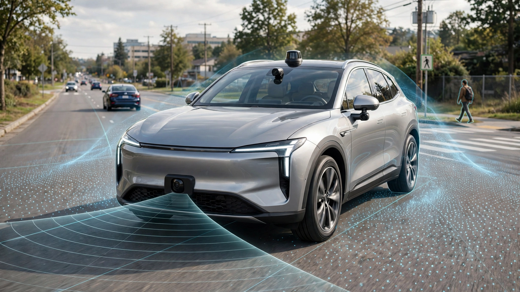 How Self-Driving Cars Work: Autonomous Vehicle Technology Explained 6 Self-driving cars using cameras radar LiDAR and AI to understand the road