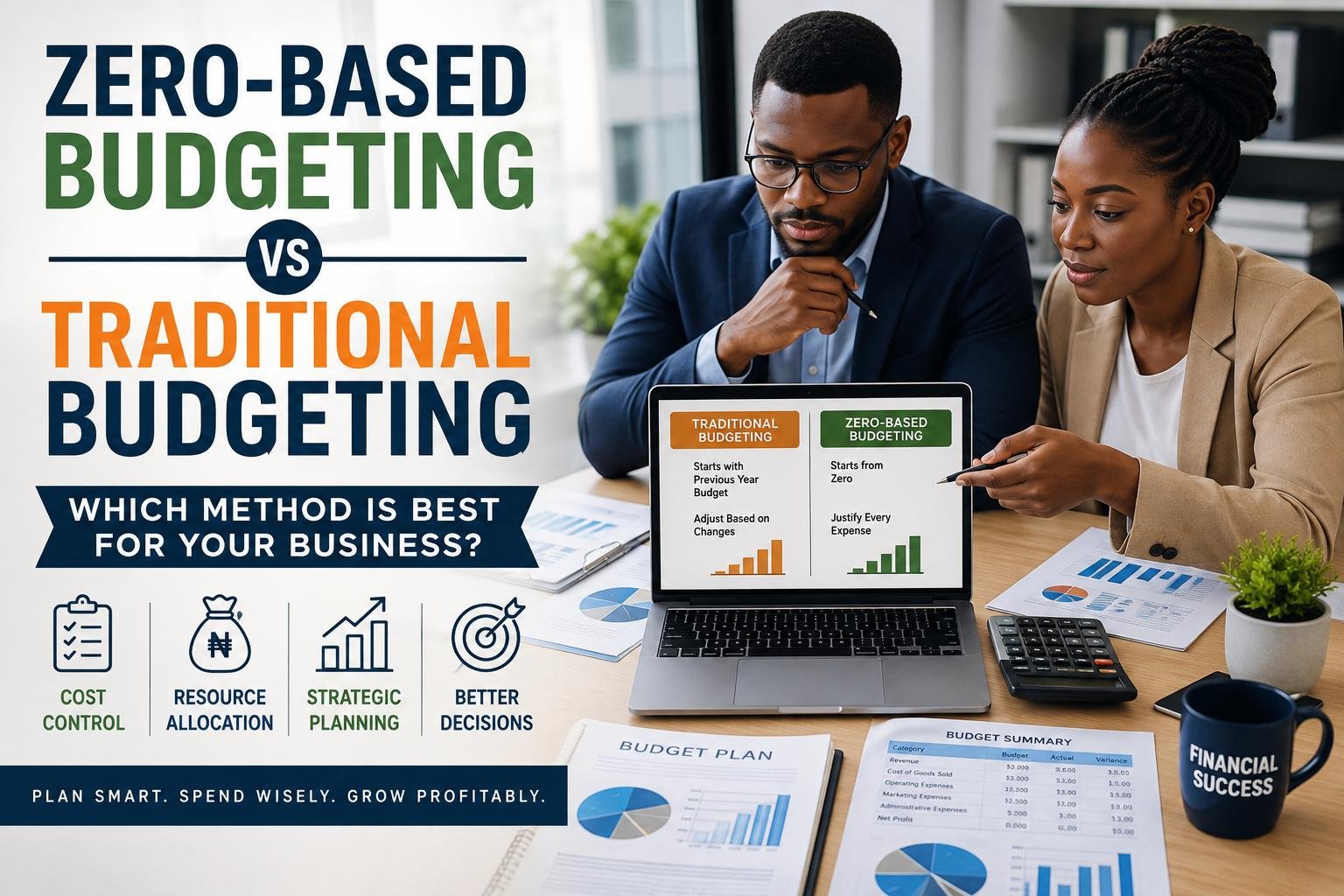 Zero-Based Budgeting vs Traditional Budgeting: Which Method Is Best for Your Business? 2 Zero-based budgeting vs traditional budgeting comparison for business financial planning
