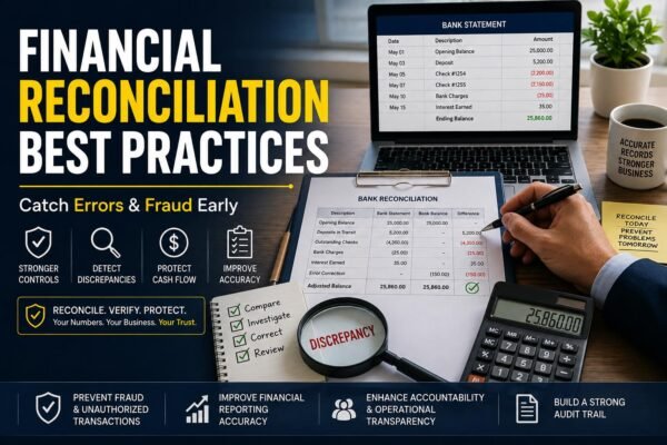 Financial reconciliation best practices for detecting accounting errors and fraud