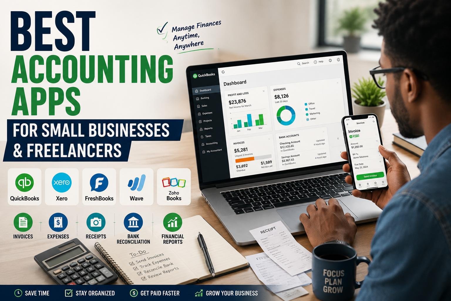 Best accounting apps for small businesses and freelancers