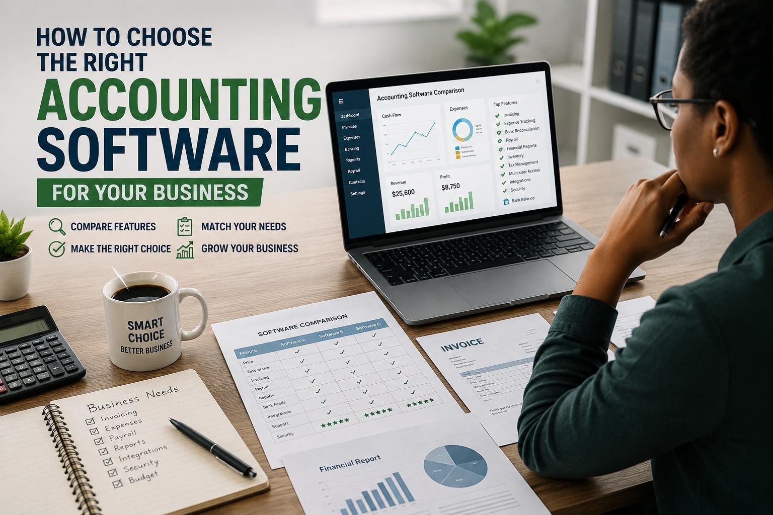How to choose accounting software for your business