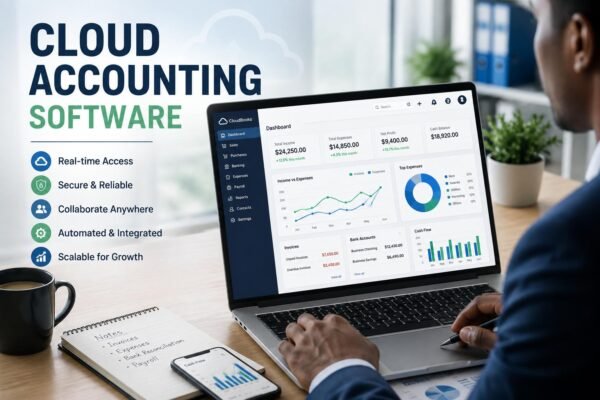 Cloud accounting software for managing business finances online