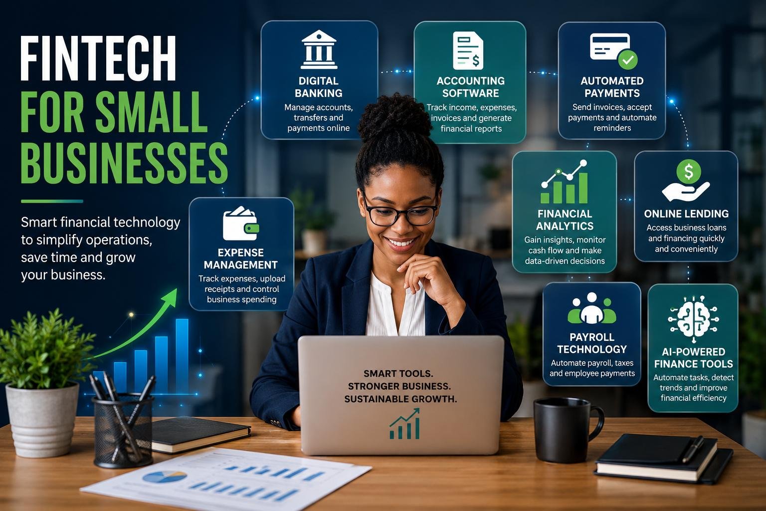 FinTech for Small Businesses: The Most Important Financial Technologies to Know 2 FinTech for small businesses and digital financial management