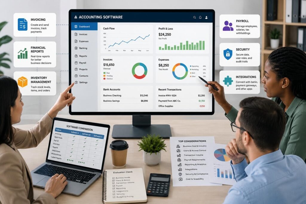 How to Choose the Right Accounting Software for Your Business 2 Choosing accounting software based on business needs