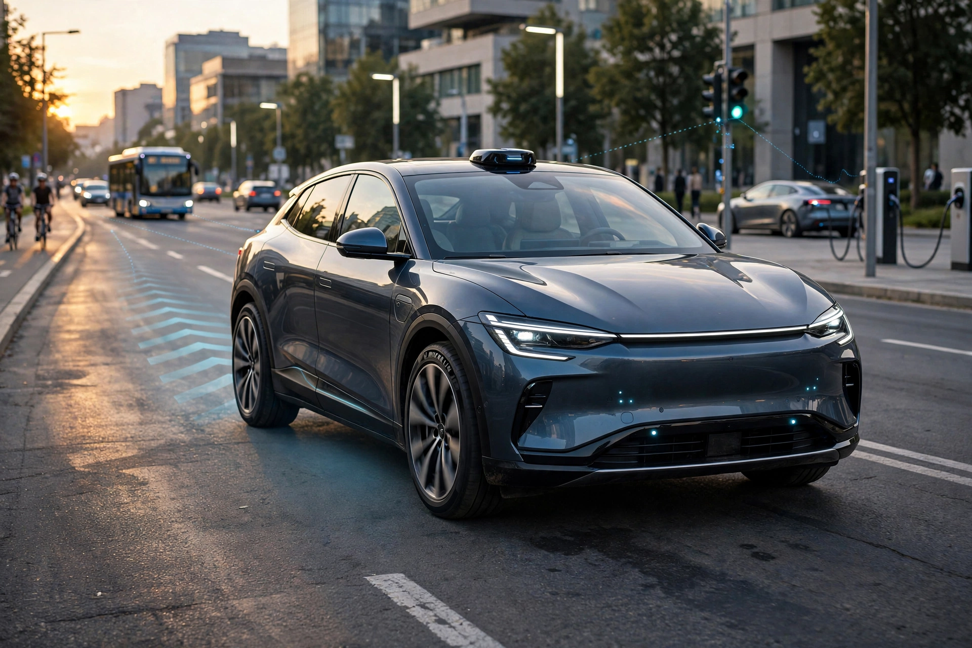 Future Automotive Technology transforming the next generation of connected electric cars