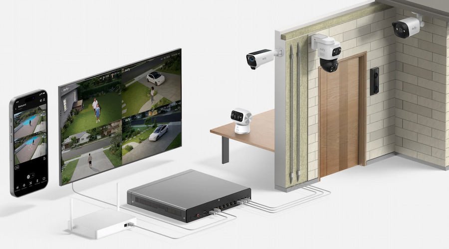 eufy poe nvr security system s4