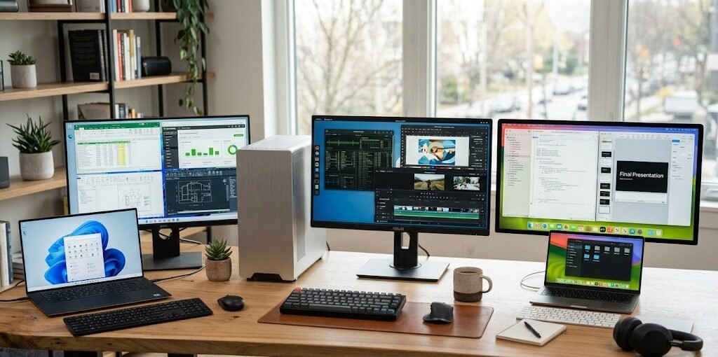 Software compatibility across Windows Linux and macOS computers