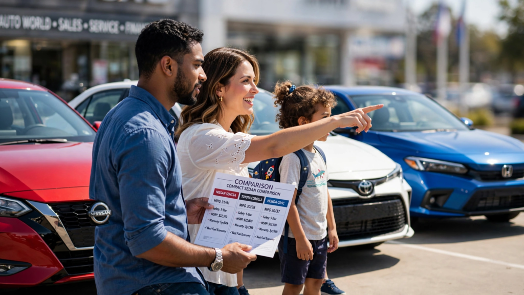 Nissan Sentra vs Toyota Corolla vs Honda Civic: Complete Compact Sedan Comparison 3 image 132
