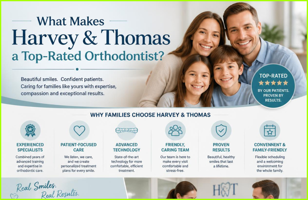 What Makes Harvey and Thomas a Top-Rated Orthodontist?