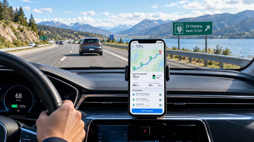 Best Electric Vehicle Apps: Charging Stations, Battery Monitoring, Routes, and More 2 Best Electric Vehicle Apps for monitoring battery range and planning EV routes