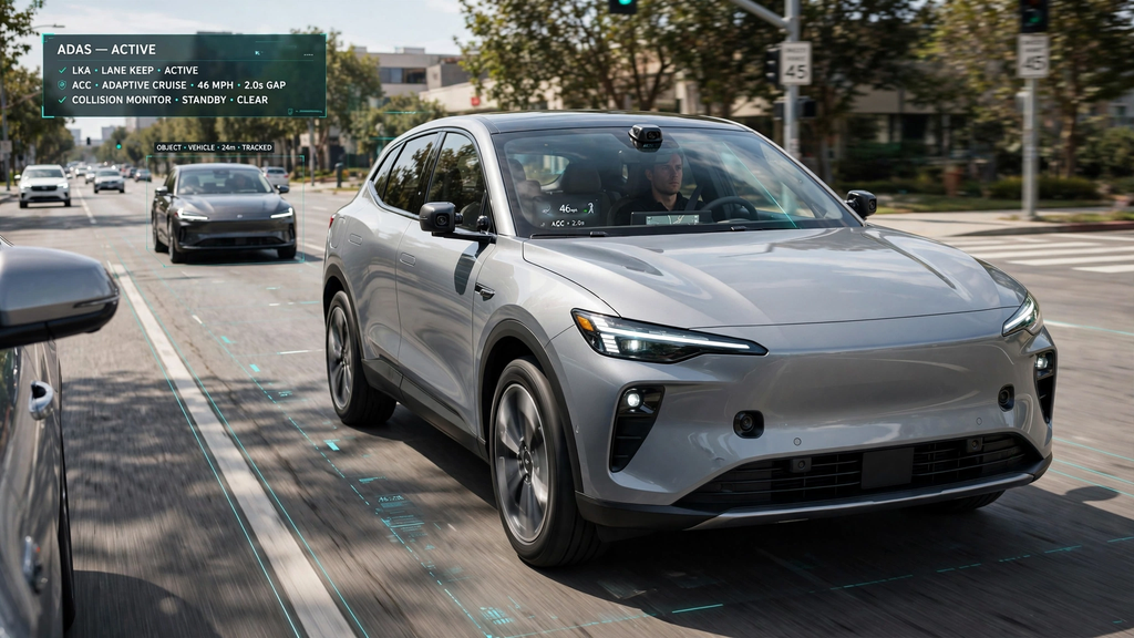 Car Software Updates supporting driver-assistance and vehicle safety systems