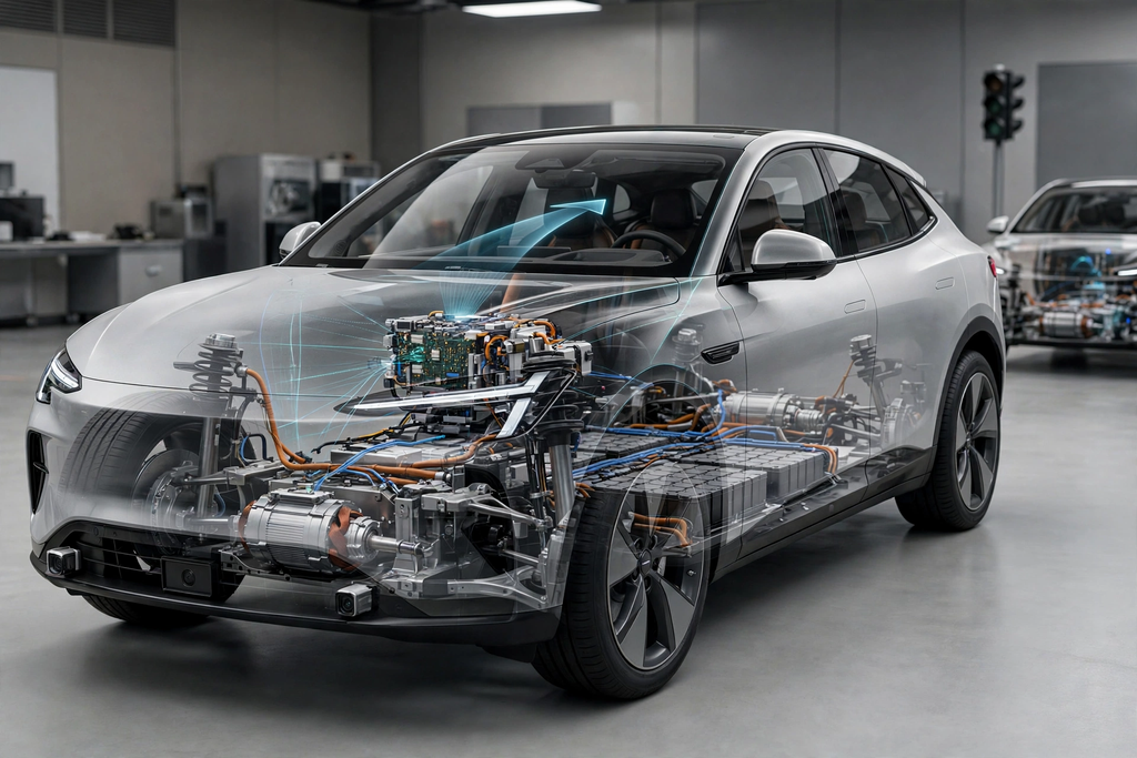  Future Automotive Technology using AI, sensors, V2X communication, and augmented-reality displays