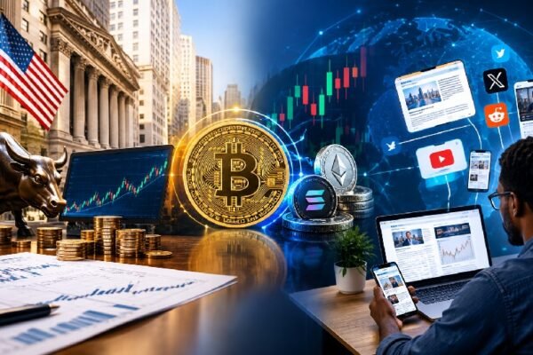 The crypto market is increasingly resembling traditional finance, and investors' information sources are also changing.