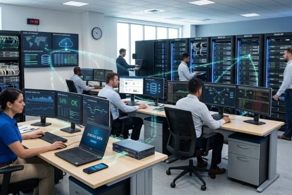 Net-centric computing and data sharing across interconnected systems