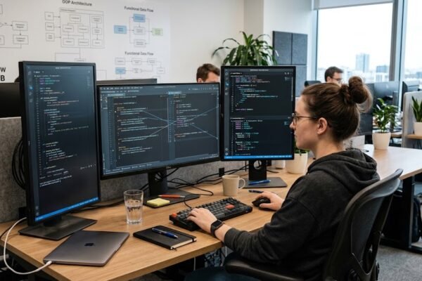 Programming language paradigms shown through different coding environments