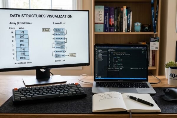Arrays vs linked lists data structures comparison