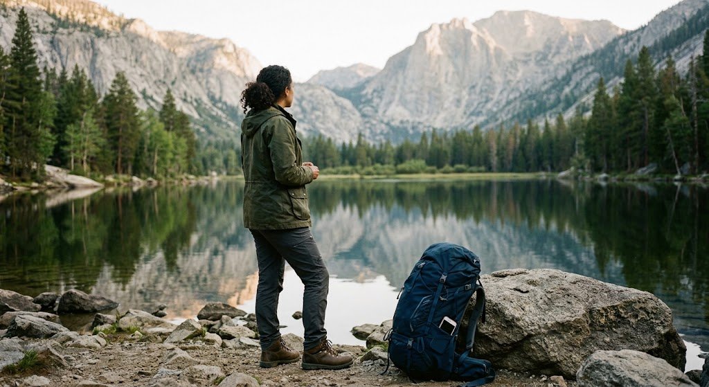 The Rise of Tech-Free Adventures: Why Travelers Are Unplugging and Going Off the Grid in 2026 1 Traveler enjoying a digital detox in a remote natural landscape