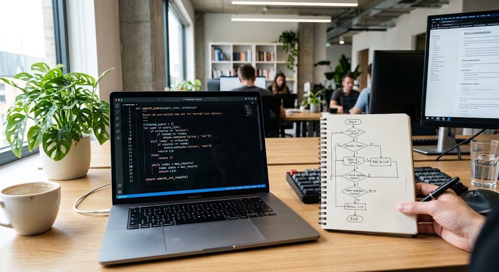 Control Structures and Functions: Fundamental Principles of Programming Languages 7 Programming control structures and functions on a developer laptop