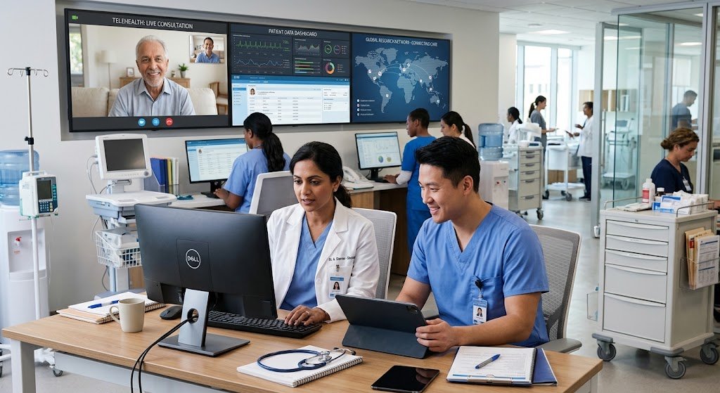 Technology connecting healthcare systems around the world