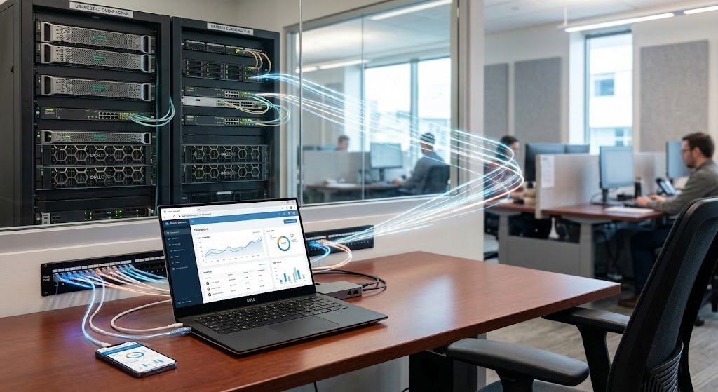 Net-Centric Computing and Web-Based Applications: Understanding Modern Online Services 1 Net-centric computing connecting devices, servers, and web applications