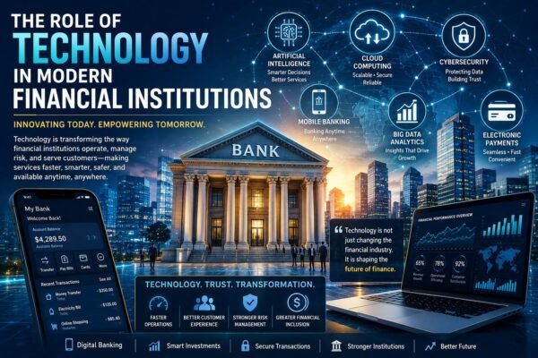 Technology in modern financial institutions