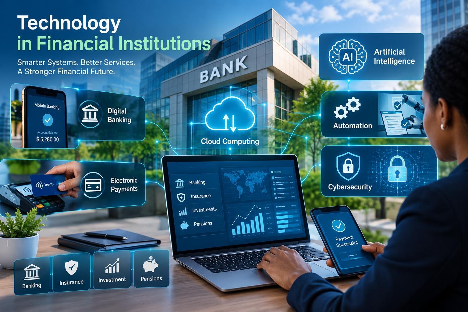 How Technology Is Transforming Modern Financial Institutions 2 Technology transforming modern financial institutions