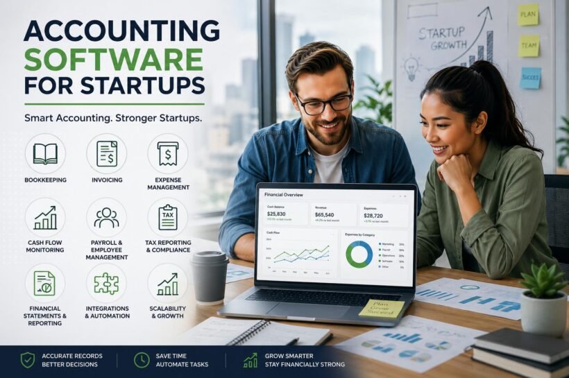 Accounting software for startups and financial management