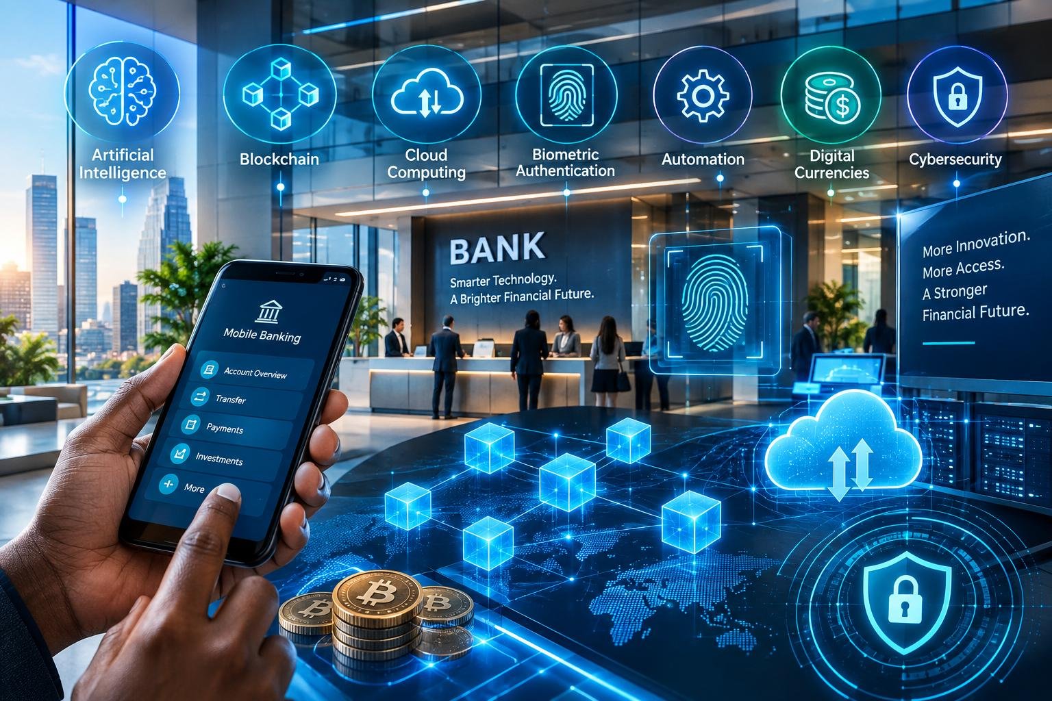 The Future of Technology in Financial Institutions: Trends That Will Shape the Industry 2 Technology in financial institutions shaping the future of banking and financial services