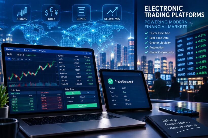 Electronic trading platforms transforming modern financial markets