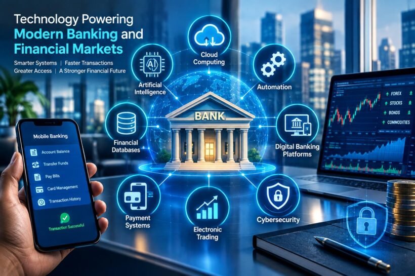 Technology in modern banking and financial markets