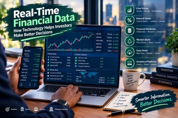 Real-time financial data dashboard for investors