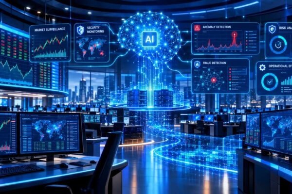 AI and machine learning technology supporting stock exchange operations