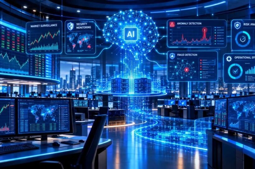 AI and machine learning technology supporting stock exchange operations