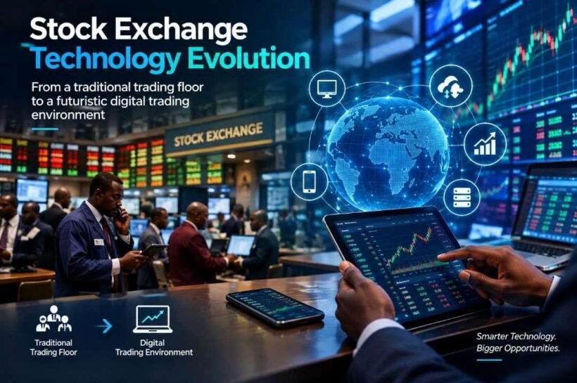 Stock exchange technology evolution from trading floors to digital markets
