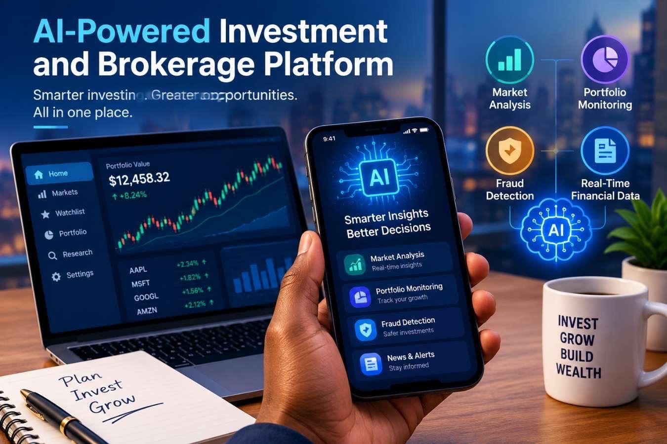 How Artificial Intelligence Is Changing Online Investing and Brokerage Services 4 AI in online investing and brokerage services