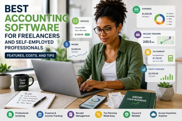 Best accounting software for freelancers and self-employed professionals