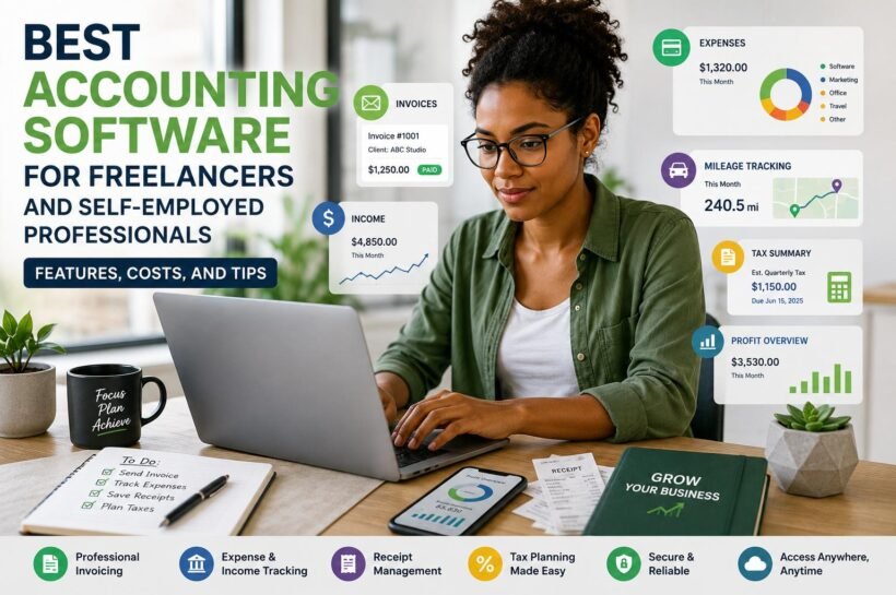 Best accounting software for freelancers and self-employed professionals