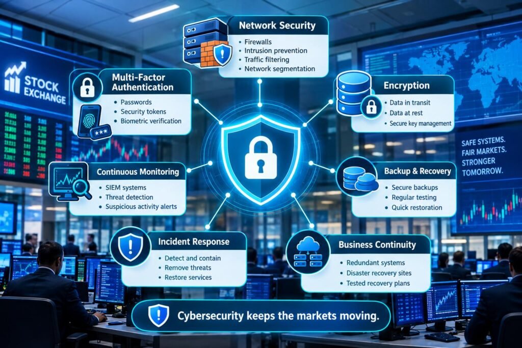 Stock Exchange Cybersecurity: How Financial Markets Protect Trading Systems 2 Cybersecurity technologies protecting stock exchange trading systems