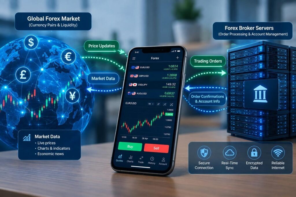 Mobile Forex Trading Apps: How Smartphones Connect Traders to Global Markets 2 How mobile forex trading apps connect smartphones to forex markets
