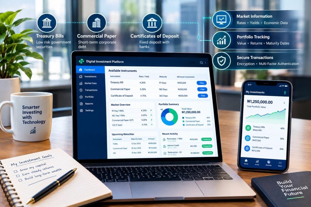 Technology for managing short-term investments
