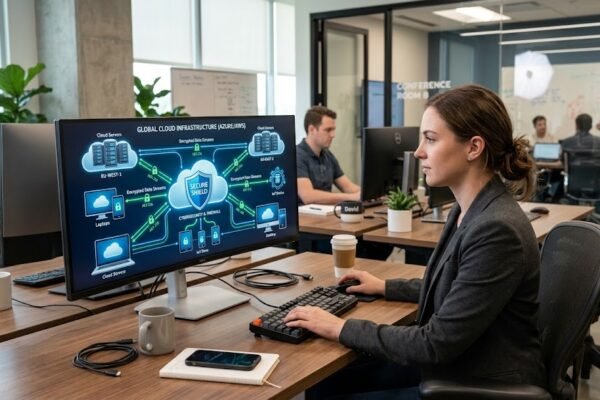 Cloud computing security protecting data and connected devices