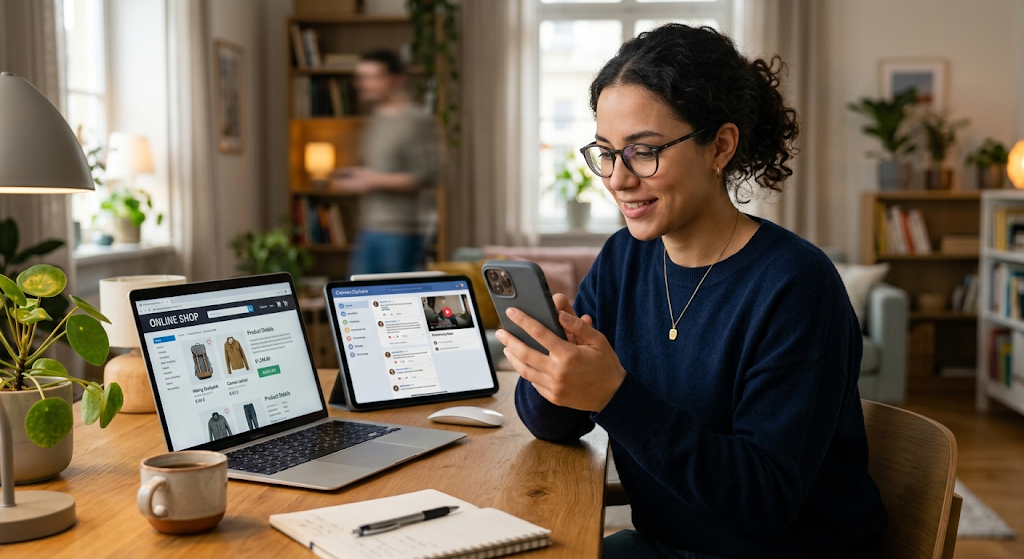 Cloud computing supporting online banking, shopping, and social media