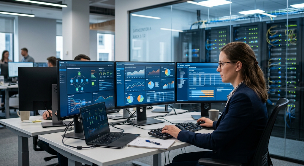 Cloud computing for business data storage, analytics, and application hosting