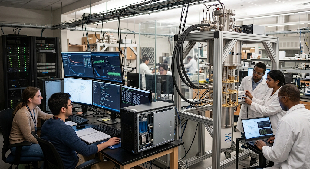 Artificial intelligence and quantum computing research laboratory