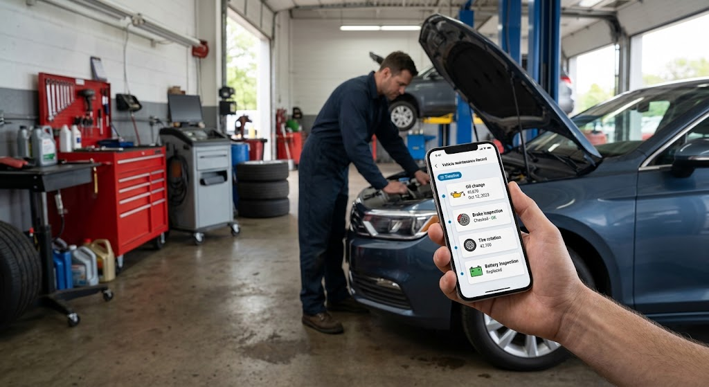 Best Auto Maintenance Apps for Preventive Car Care and Long-Term Vehicle Health 2 Auto maintenance apps tracking vehicle service history and repair records