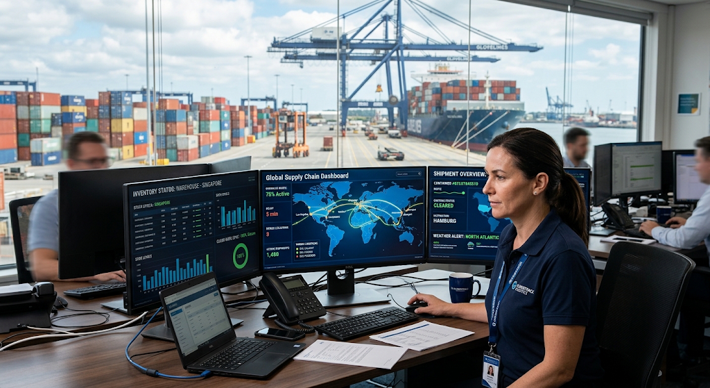Technology and International Business: How Digital Innovation Is Changing Global Trade 4 Cloud technology and digital systems supporting global supply chains