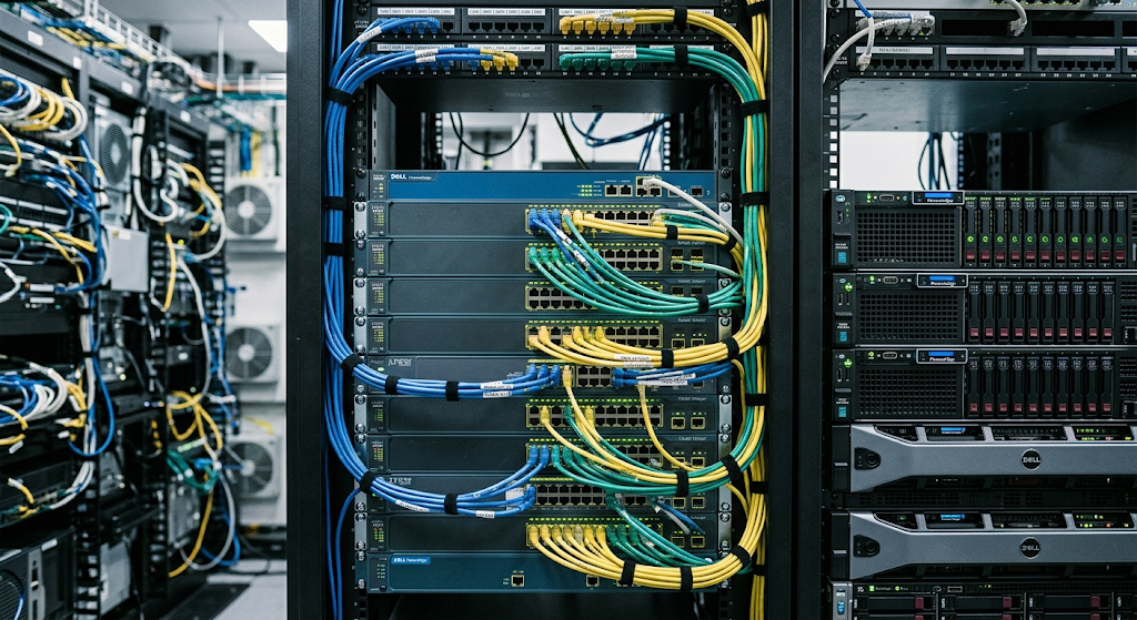 Wireless network connecting laptops, smartphones, and other devices
