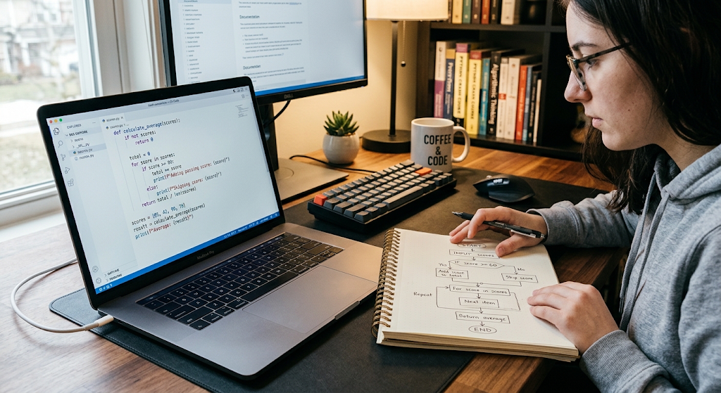 Algorithms and Programming Logic: A Beginner’s Guide to Problem Solving 5 Programming logic showing conditional statements and loops