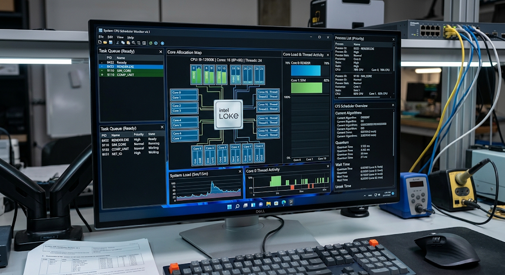 Multitasking and Multithreading: How Operating Systems Run Multiple Tasks 3 Operating system CPU scheduling multiple tasks
